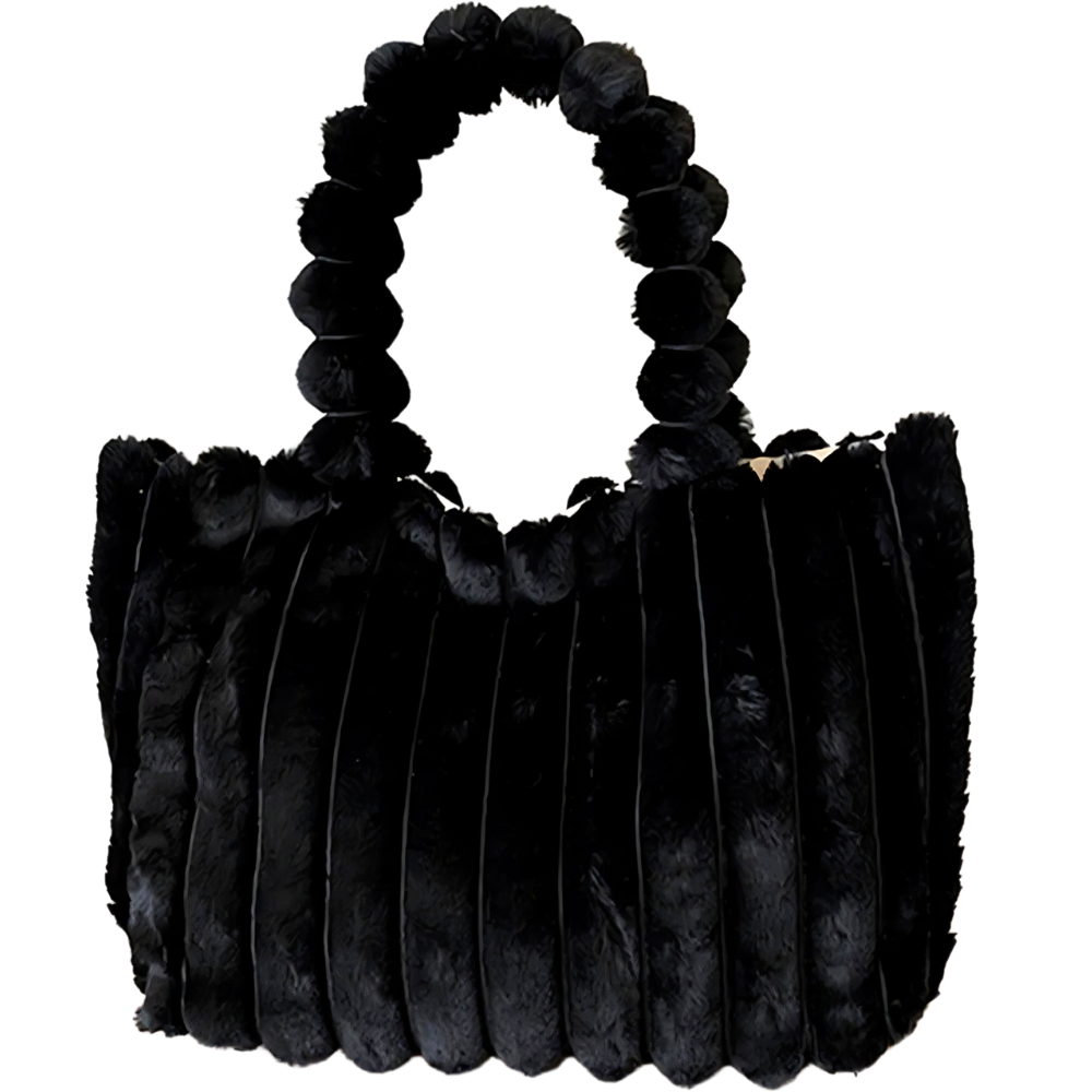 Fluffy Tote (Black)