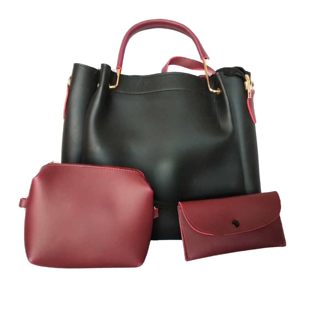 Thrice the Style (Black & Maroon)