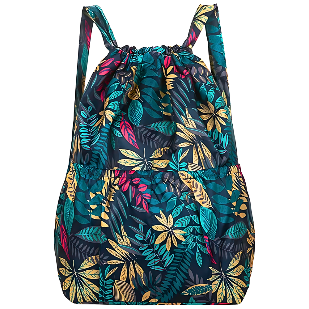 Floral Backpack (Teal)