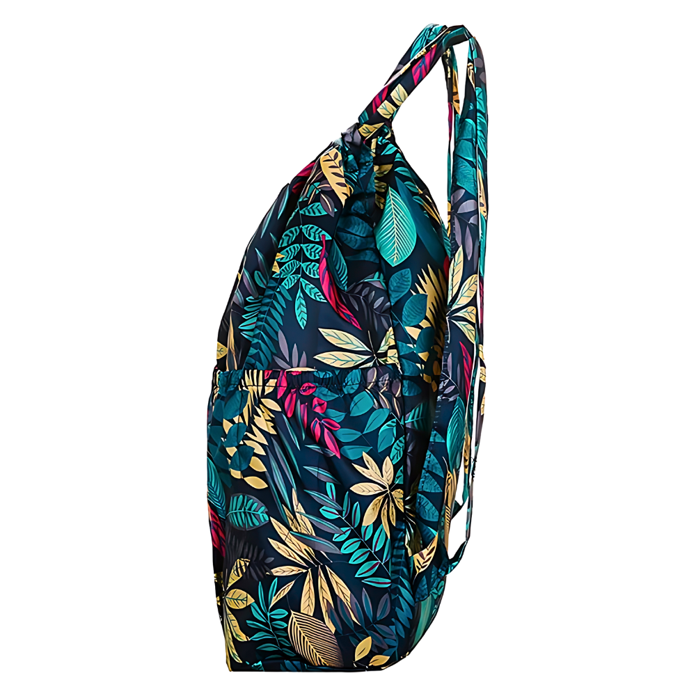 Floral Backpack (Teal)