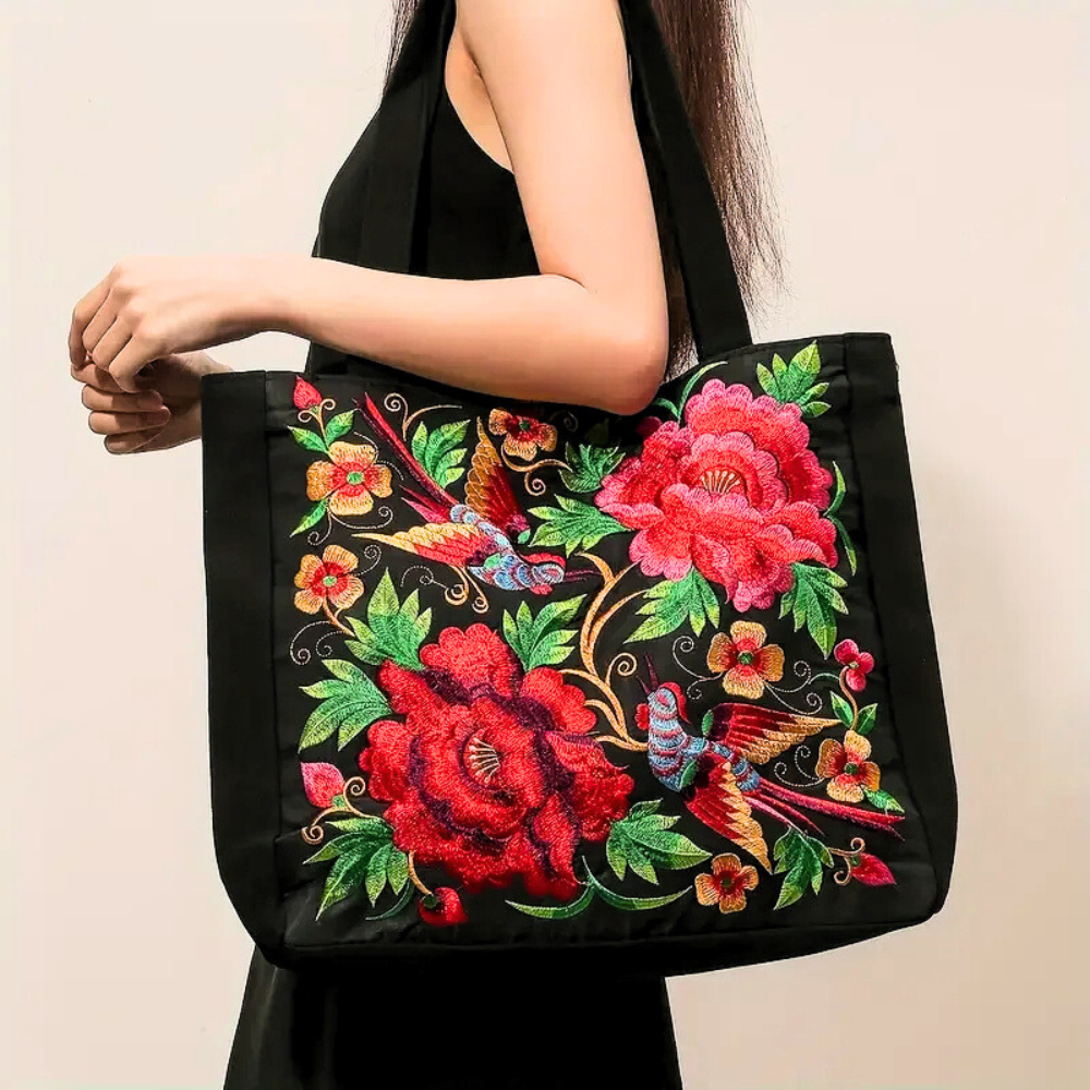 Traditional Boho Bag (Red)
