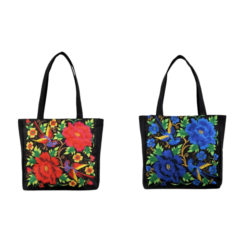 Traditional Boho Bag (Red)