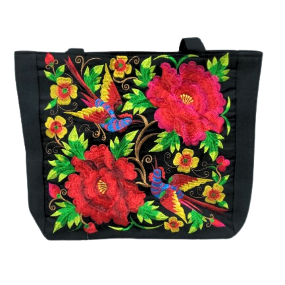 Traditional Boho Bag (Red)